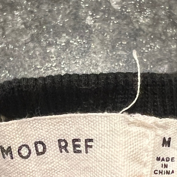 MOD REF Women’s Black Ribbed Sleeveless Stretch Midi Dress Size M - Picture 3 of 5